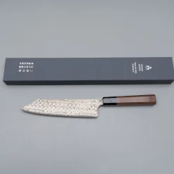 Nigara SG2 Damast Walnut Kiritsuke 21 cm
