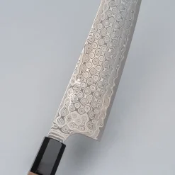 Nigara SG2 Damast Walnut Kiritsuke 21 cm