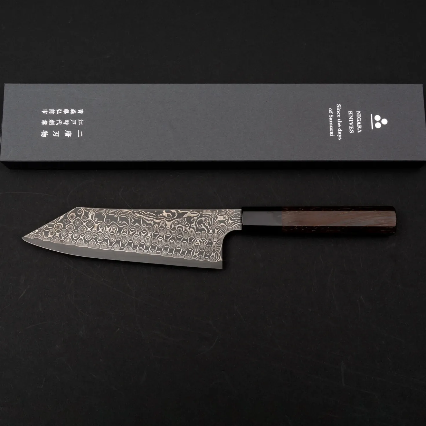 Nigara SG2 Damast Wenge Bunka 18 cm
