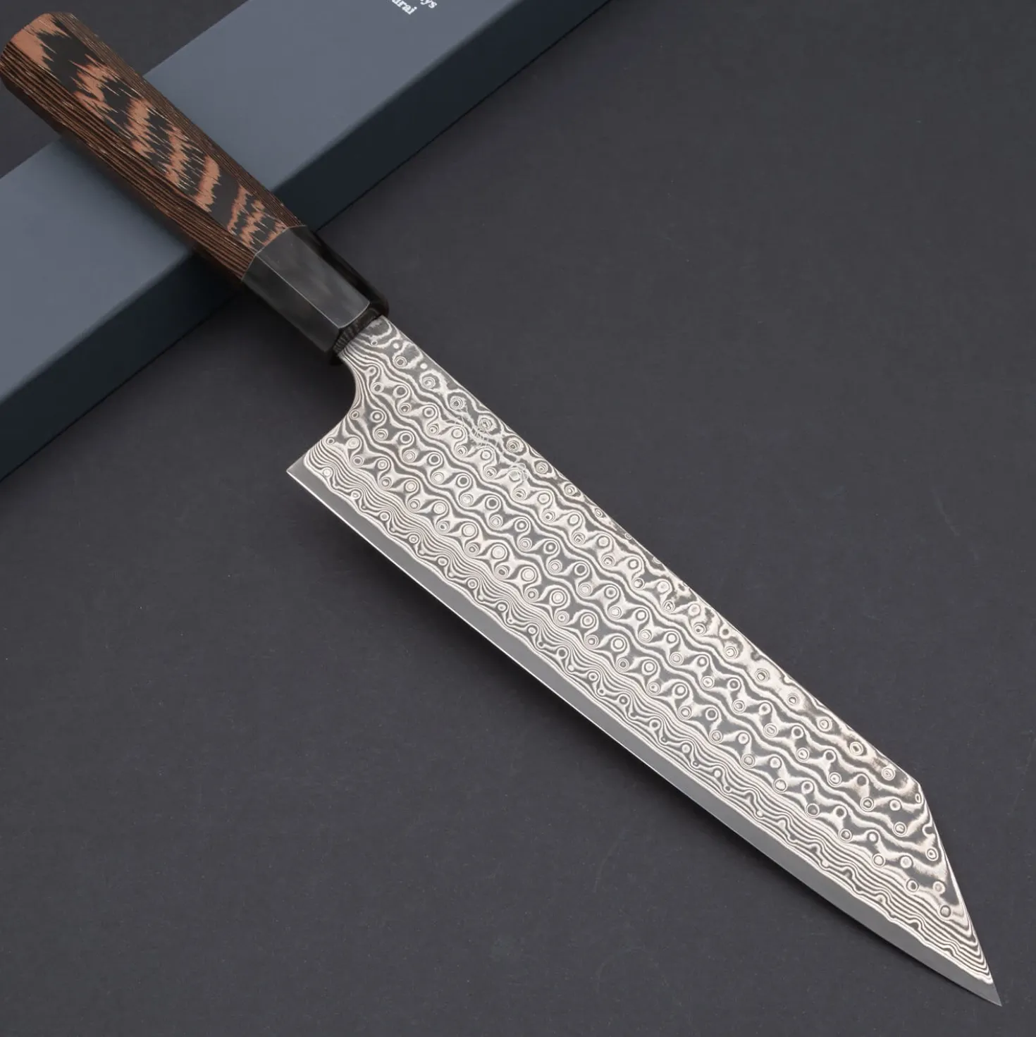 Nigara SG2 Damast Wenge Kiritsuke 24 cm