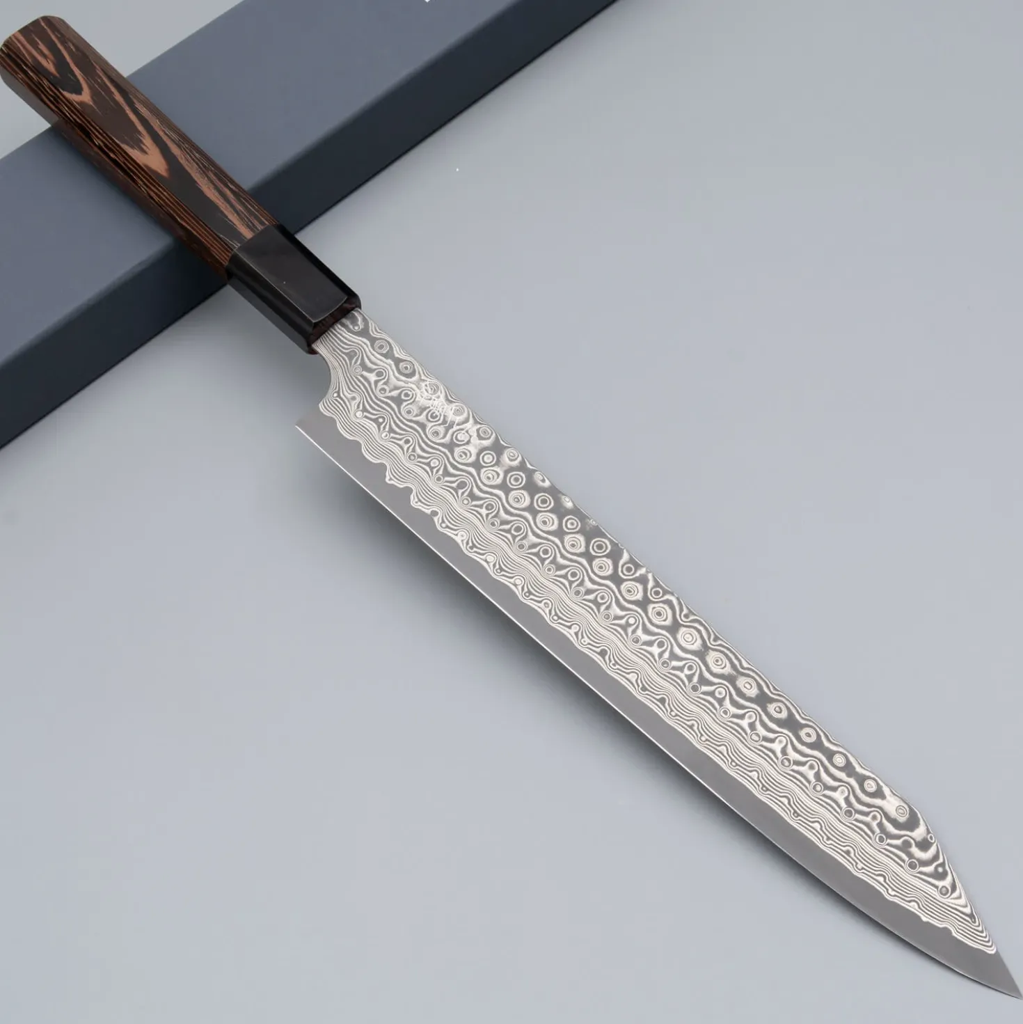 Nigara SG2 Damast Wenge Kiritsuke Sujihiki 25.5 cm