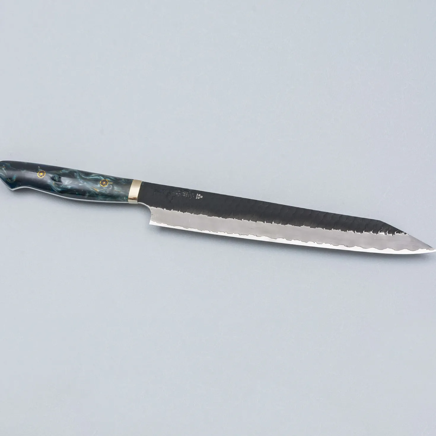 Nigara SG2 Tsuchime Kurouchi Custom Sujihiki 255 #11
