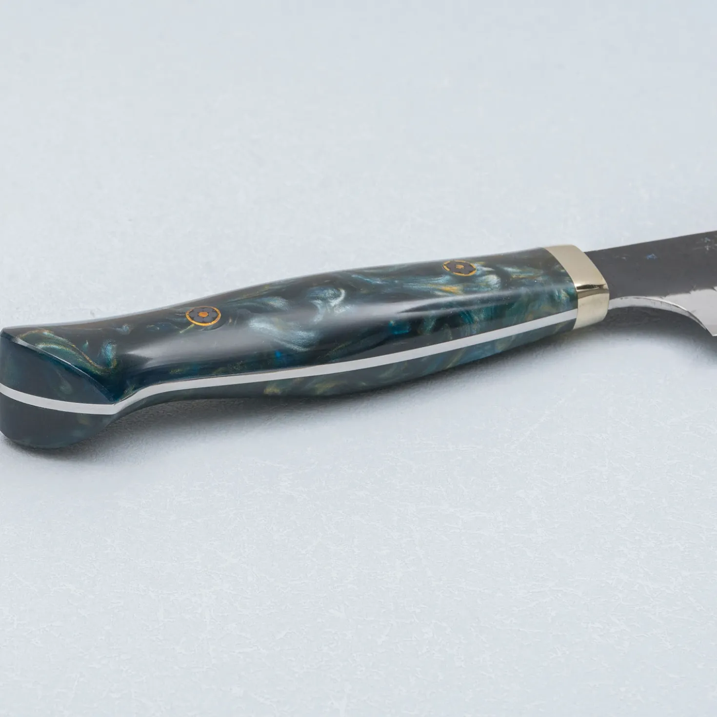 Nigara SG2 Tsuchime Kurouchi Custom Sujihiki 255 #11