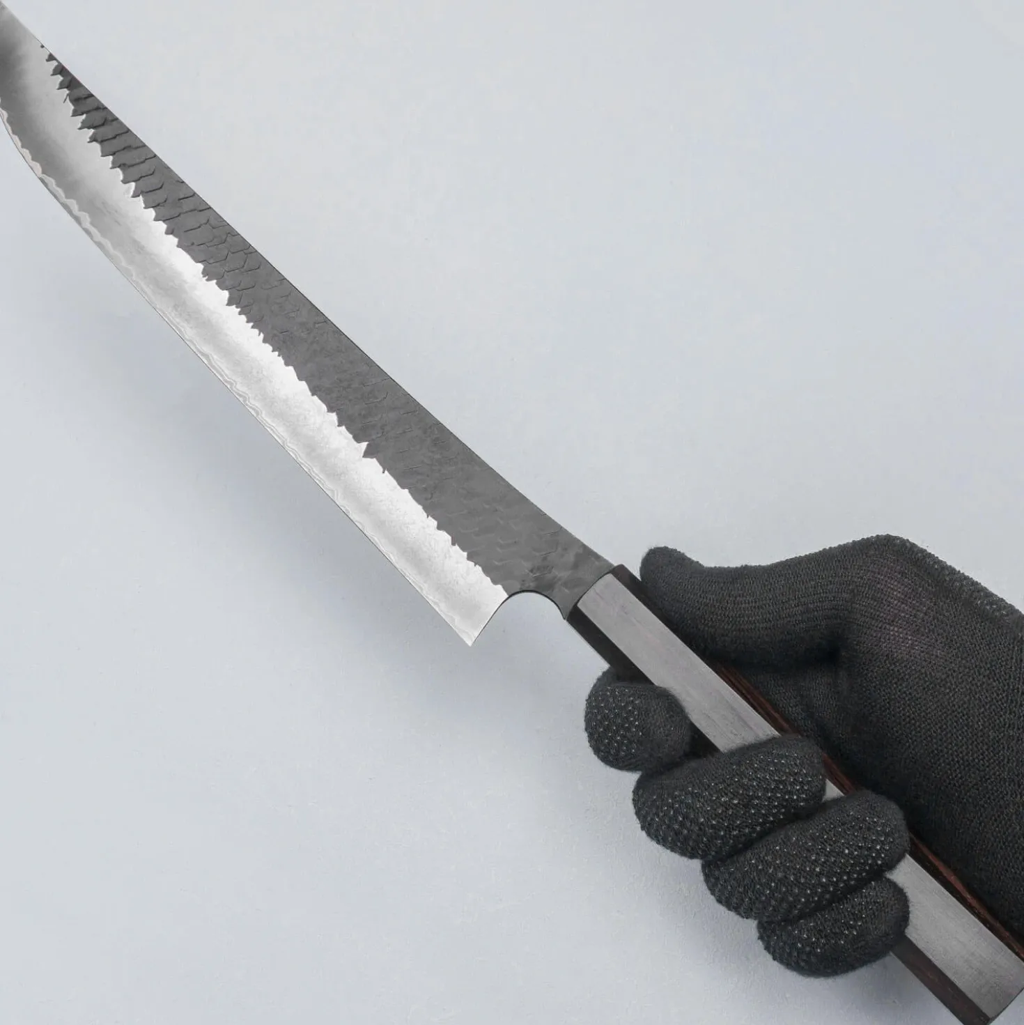 Nigara SG2 Tsuchime Kurouchi Ebony Sakimaru Sujihiki 25,5 cm