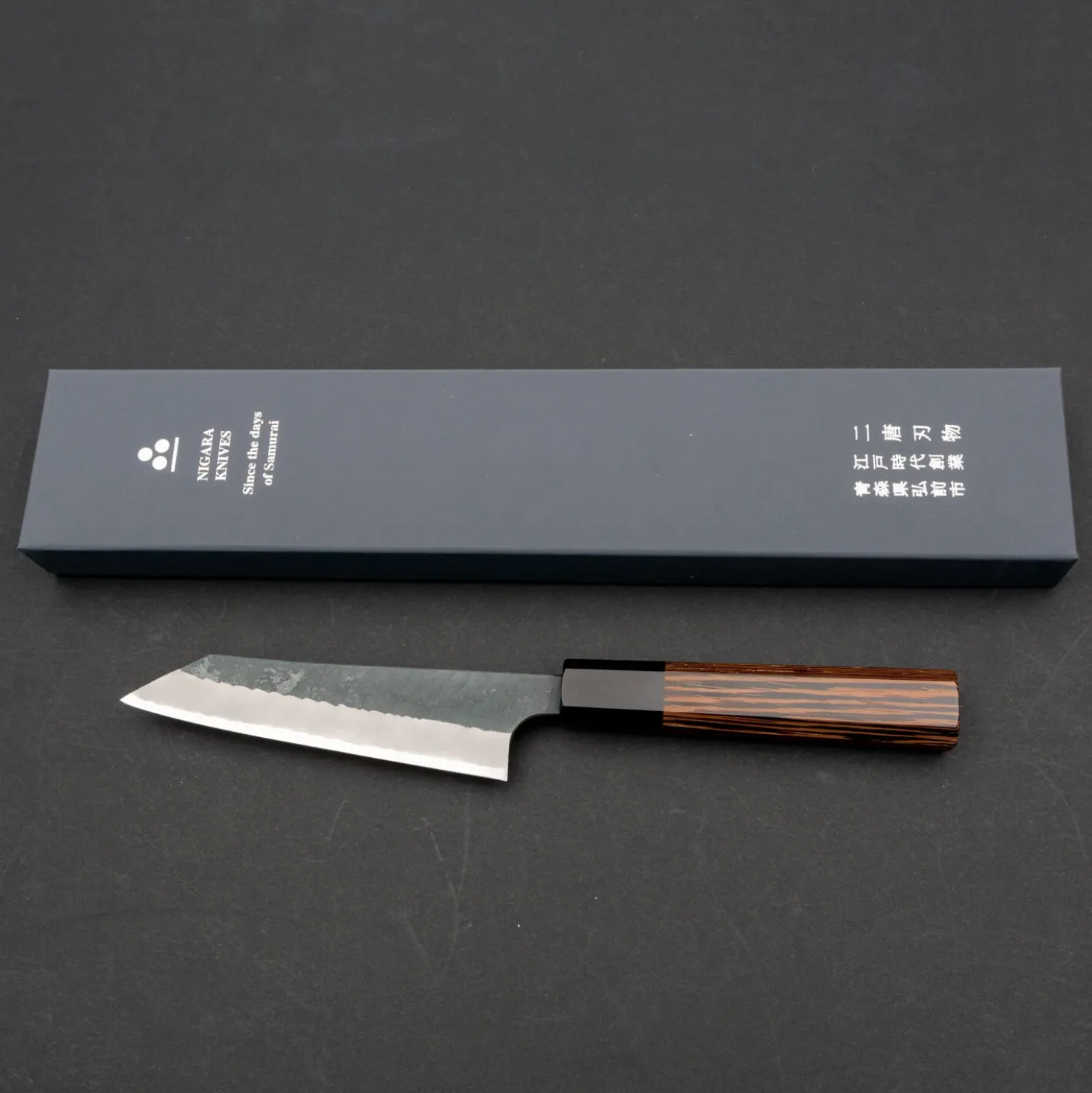 Nigara SG2 Tsuchime Kurouchi Honesuki 14 cm