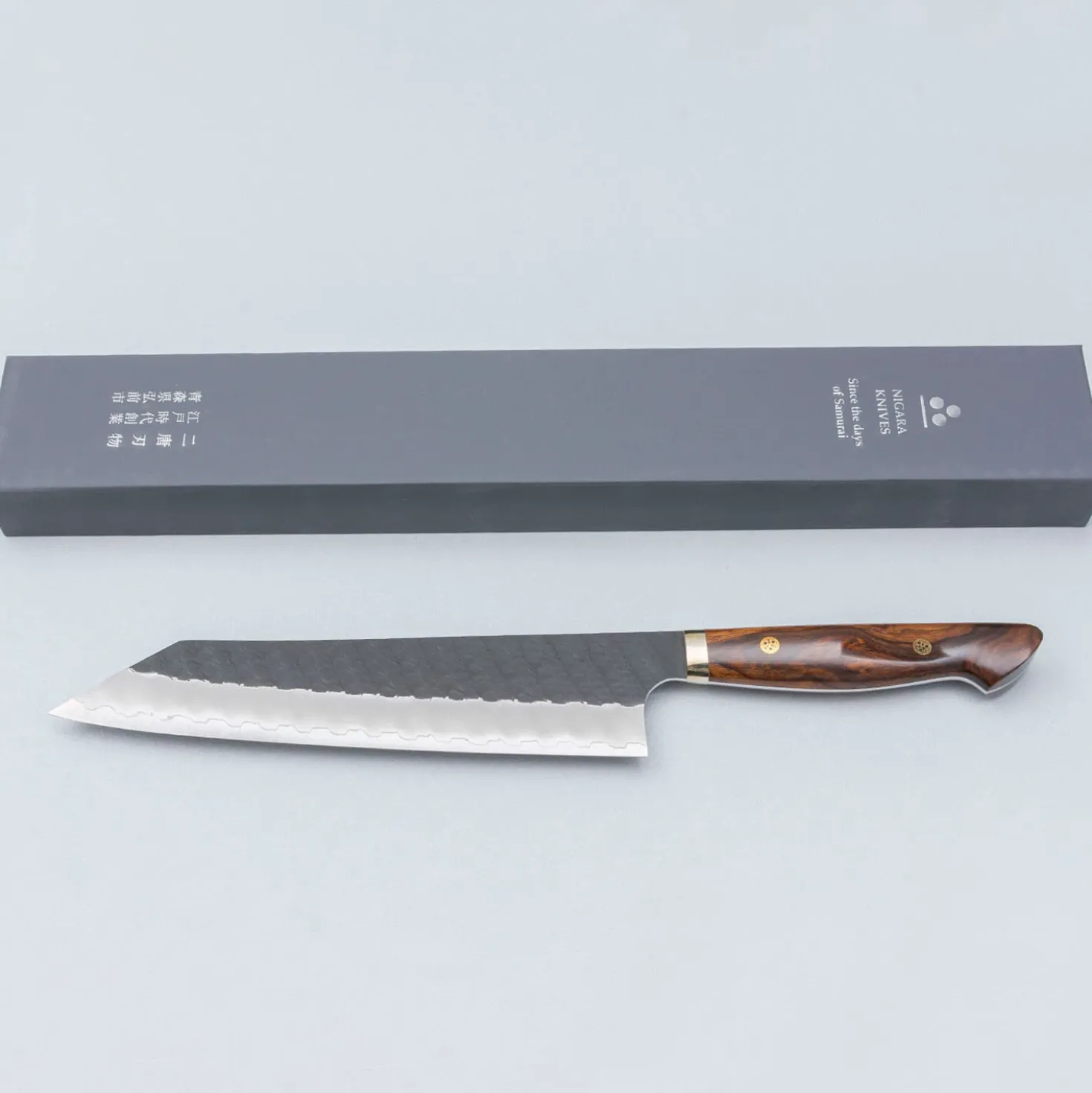 Nigara SG2 Tsuchime Kurouchi Ironwood Kiritsuke 24 cm