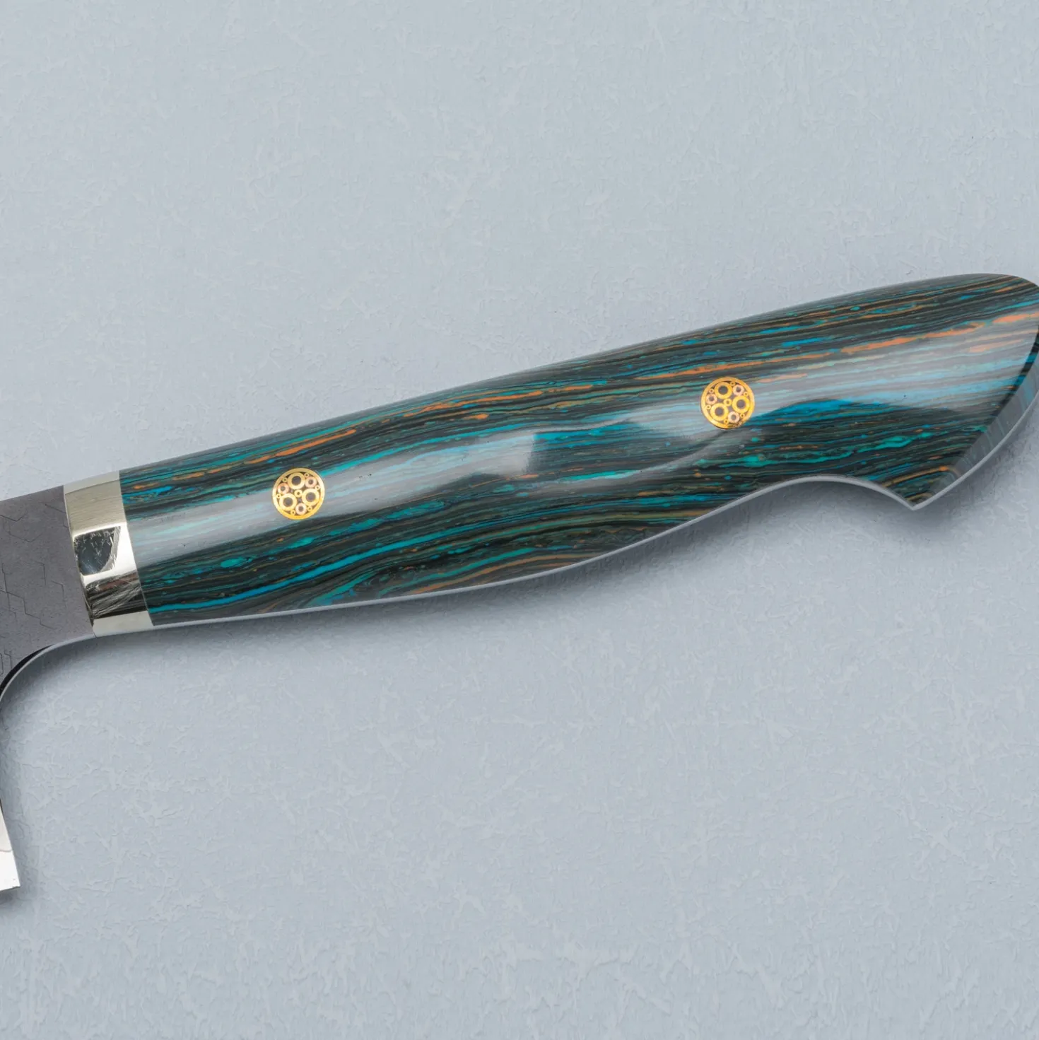 Nigara SG2 Tsuchime Kurouchi Mix Kiritsuke 24 cm