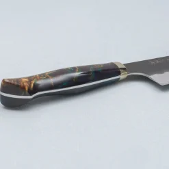 Nigara SG2 Tsuchime Kurouchi Nakiri K-tip Premium #12