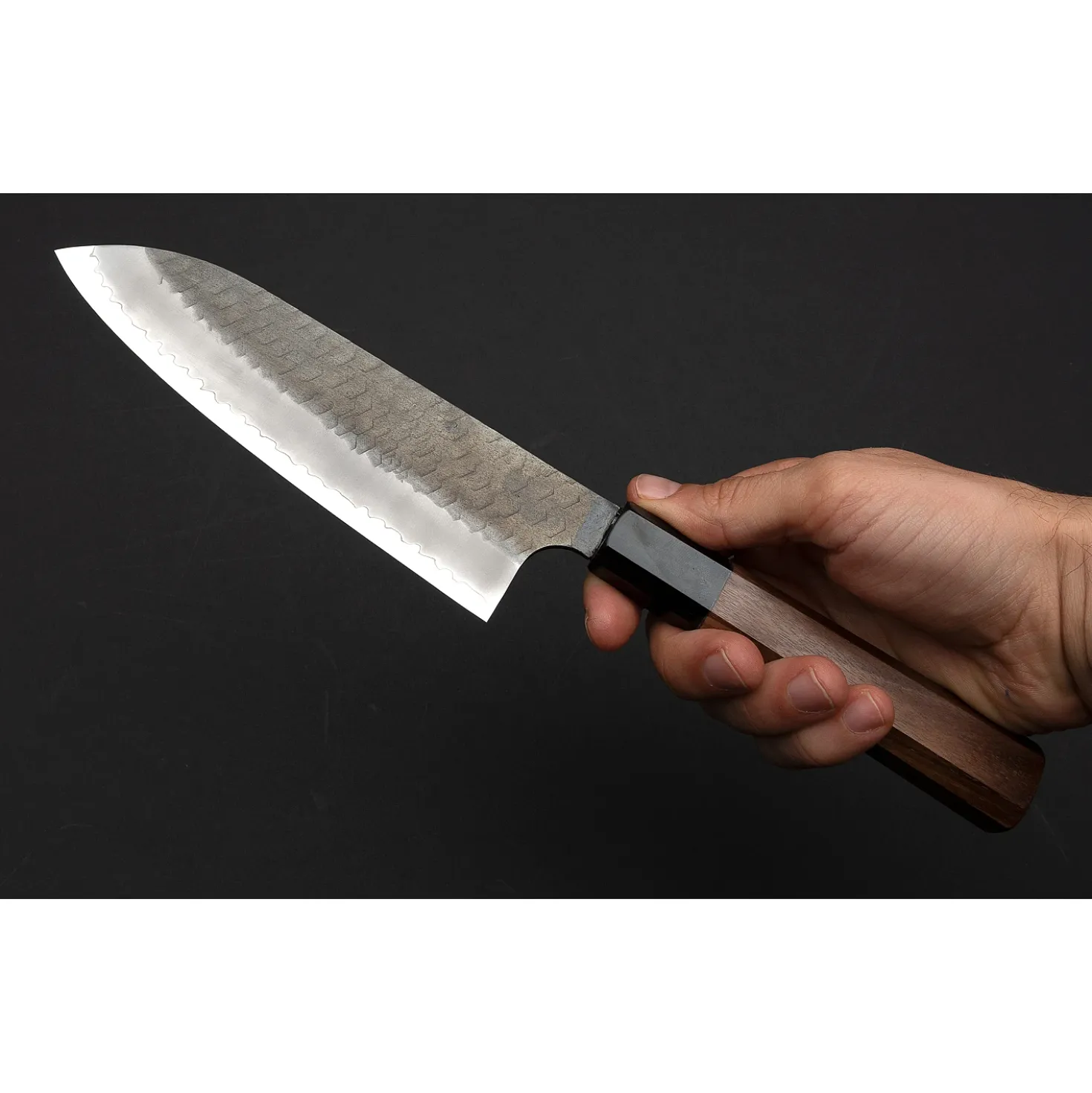 Nigara SG2 Tsuchime Kurouchi Santoku