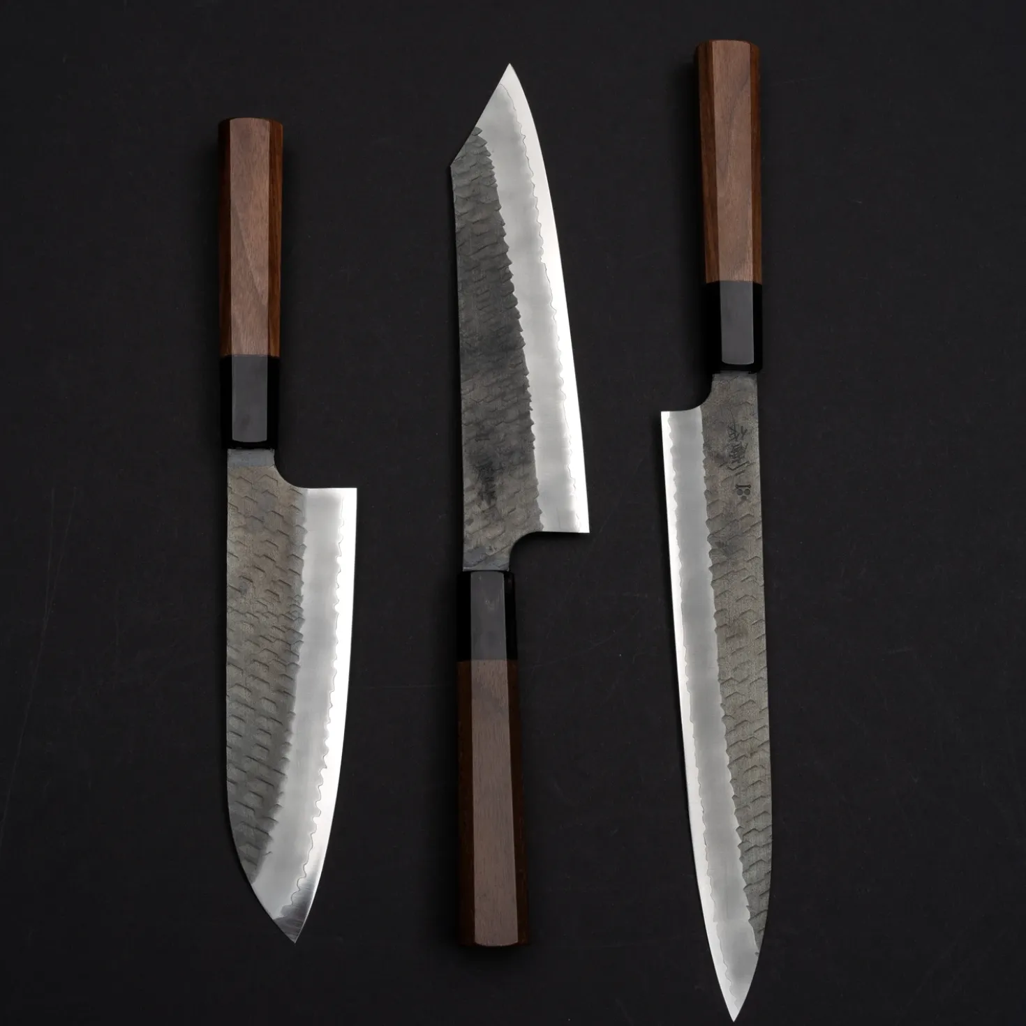 Nigara SG2 Tsuchime Kurouchi Wenge Gyuto 21 cm