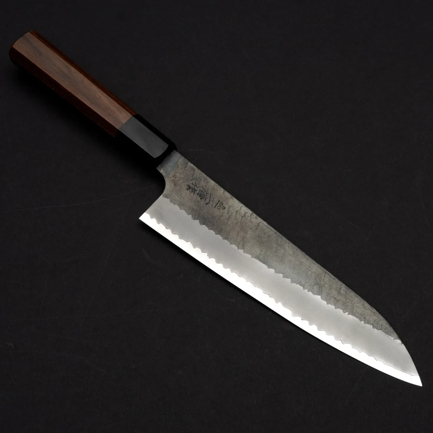 Nigara SG2 Tsuchime Kurouchi Wenge Gyuto 21 cm