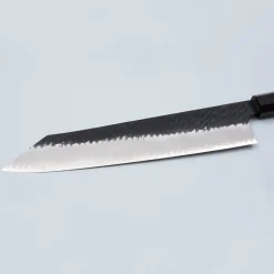 Nigara SG2 Tsuchime Kurouchi Walnut Kiritsuke Gyuto 27 cm
