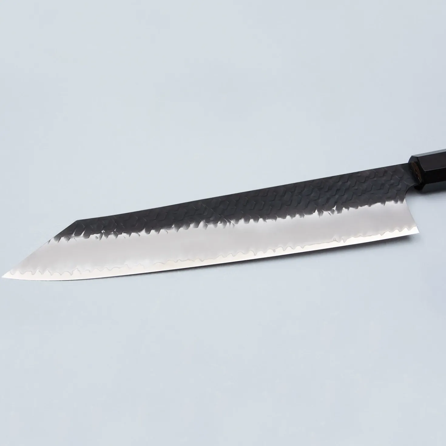Nigara SG2 Tsuchime Kurouchi Walnut Kiritsuke Gyuto 27 cm