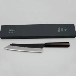 Nigara SG2 Tsuchime Kurouchi Walnut Kiritsuke Gyuto 24 cm