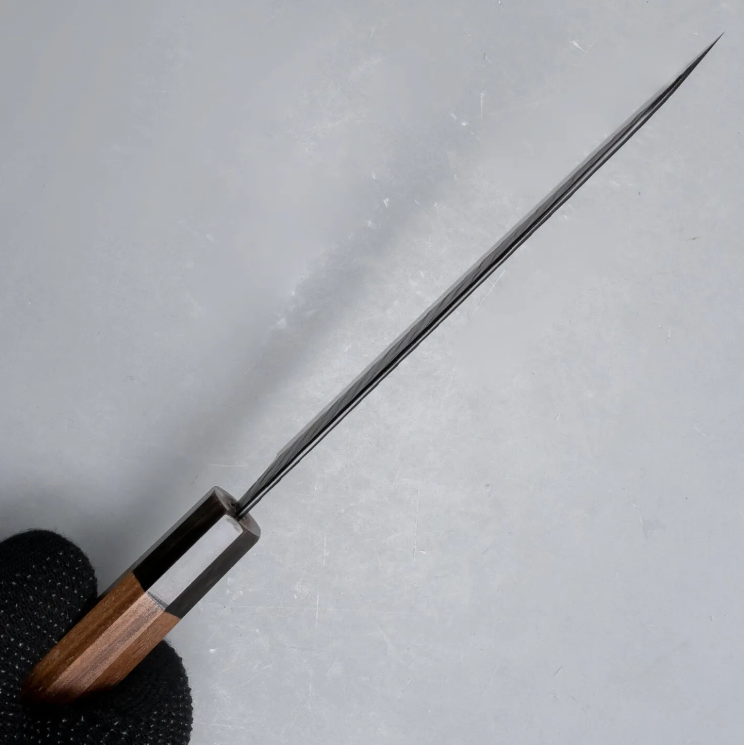 Nigara SG2 Tsuchime Kurouchi Walnut Petty 15 cm