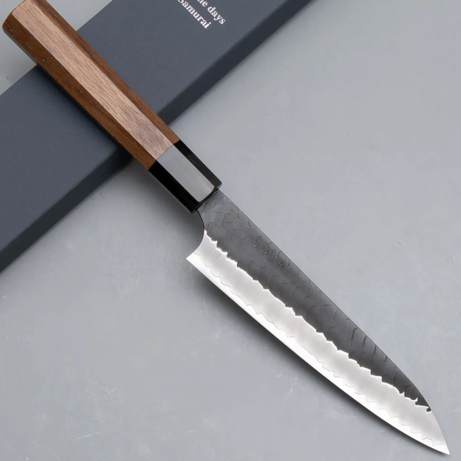 Nigara SG2 Tsuchime Kurouchi Walnut Petty 15 cm