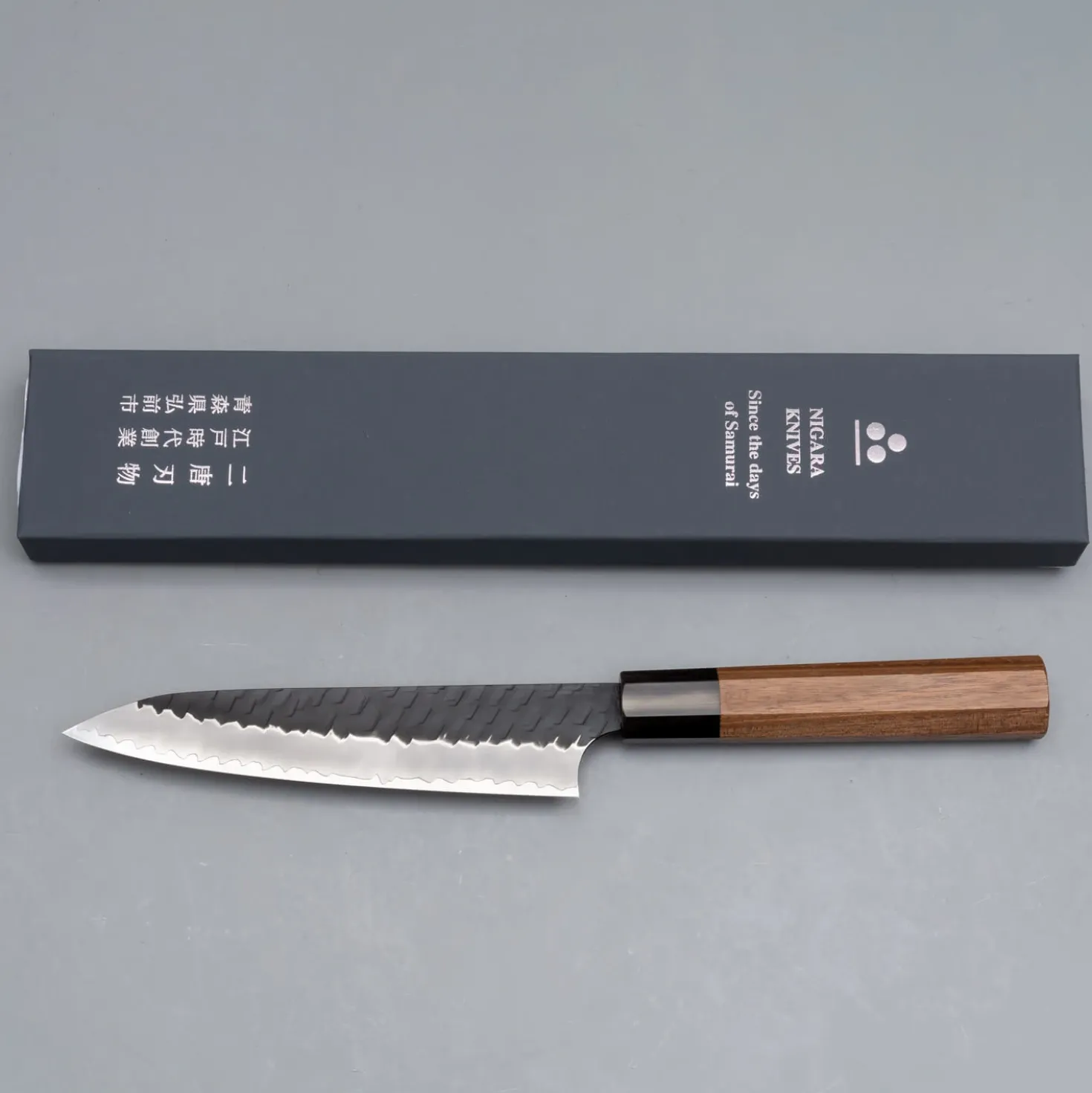 Nigara SG2 Tsuchime Kurouchi Walnut Petty 15 cm