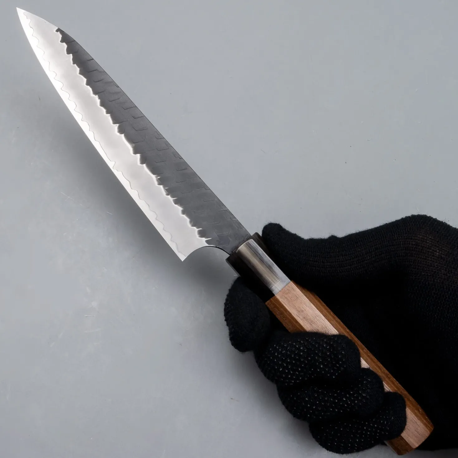 Nigara SG2 Tsuchime Kurouchi Walnut Petty 15 cm