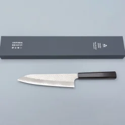 Nigara SG2 Tsuchime Migaki Ebony Gyuto 21 cm