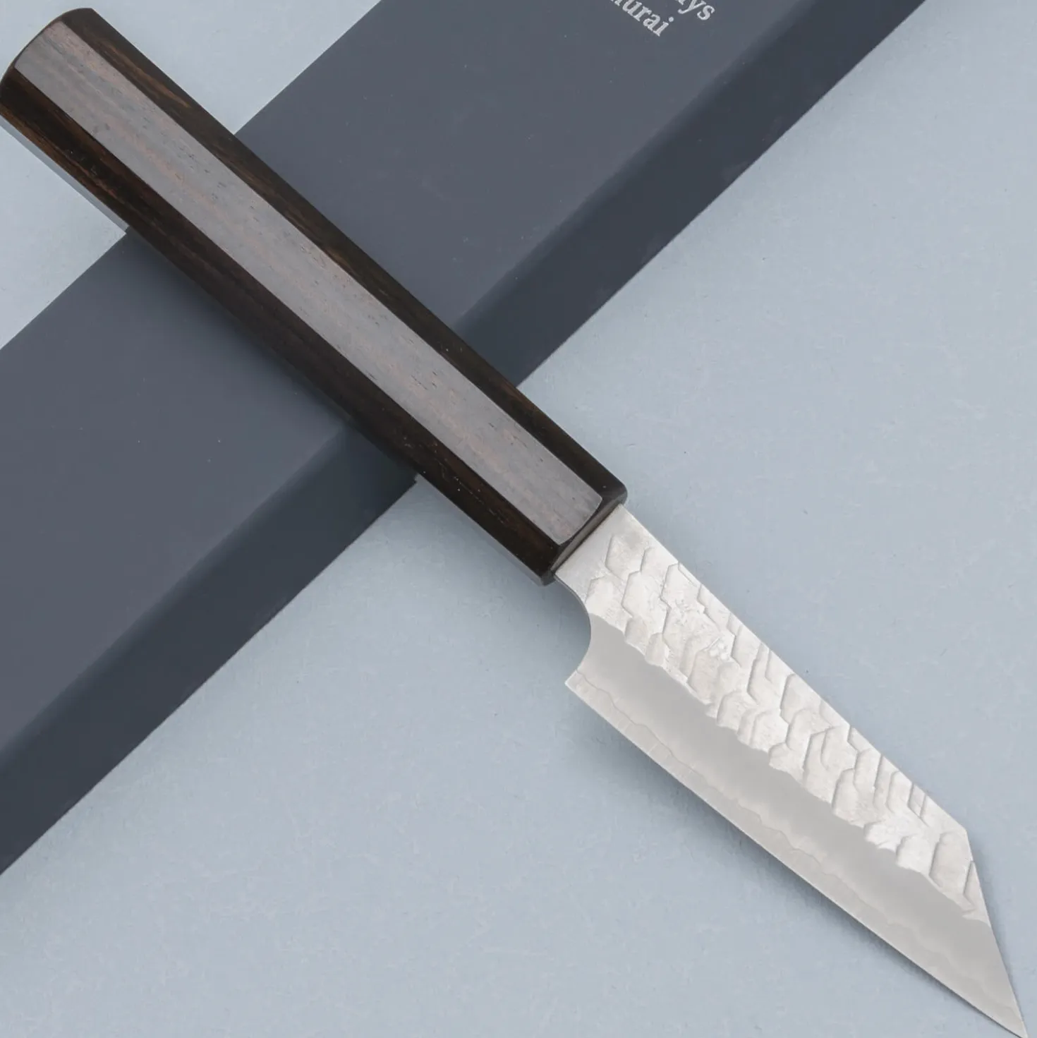 Nigara SG2 Tsuchime Migaki Ebony Kiritsuke Petty 9 cm