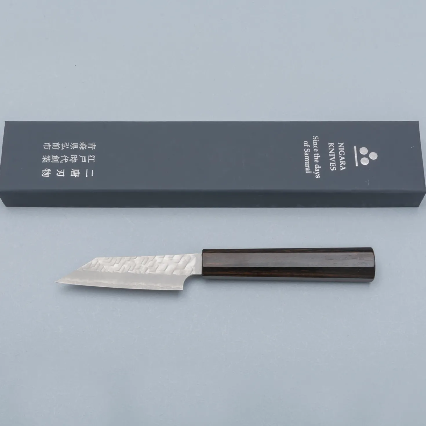 Nigara SG2 Tsuchime Migaki Ebony Kiritsuke Petty 9 cm