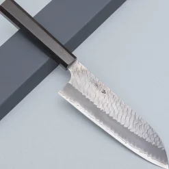 Nigara SG2 Tsuchime Migaki Ebony Santoku