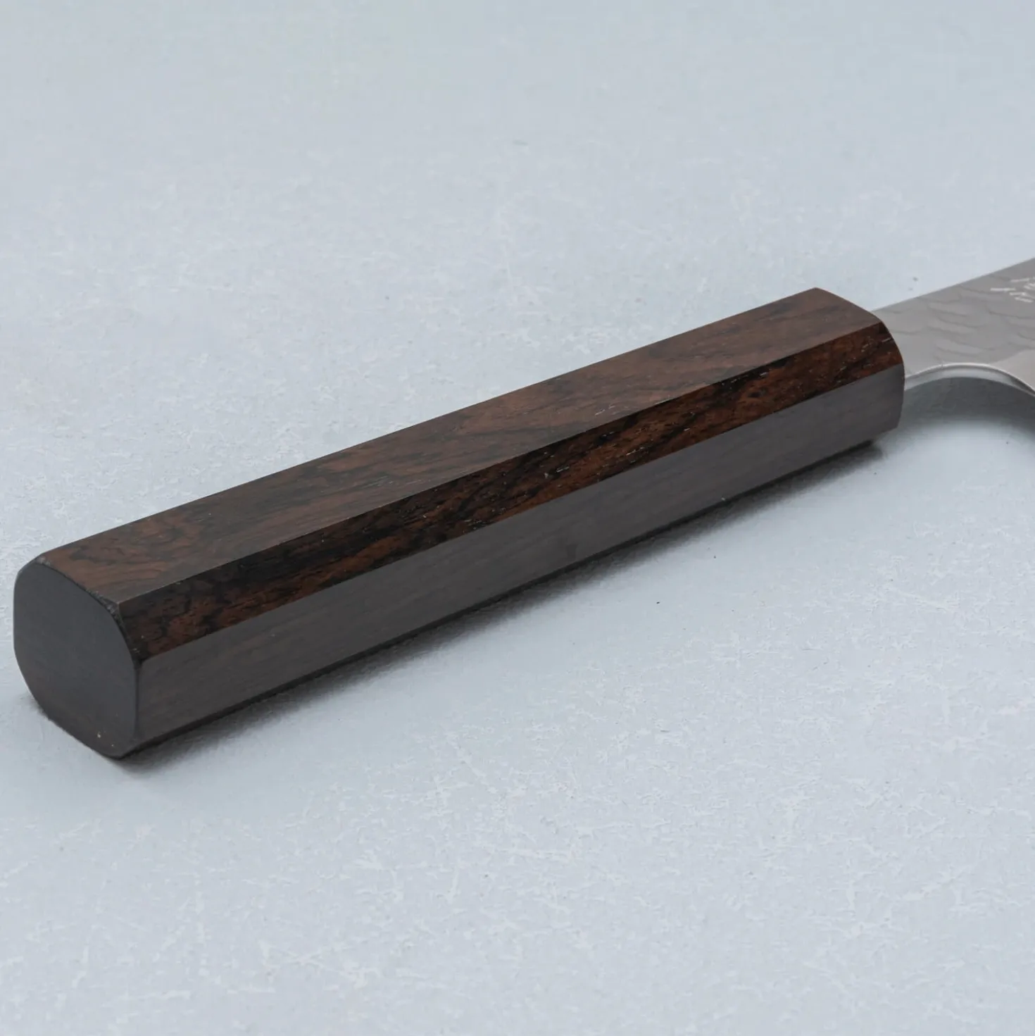 Nigara SG2 Tsuchime Migaki Ebony Butcher Knife 17 cm