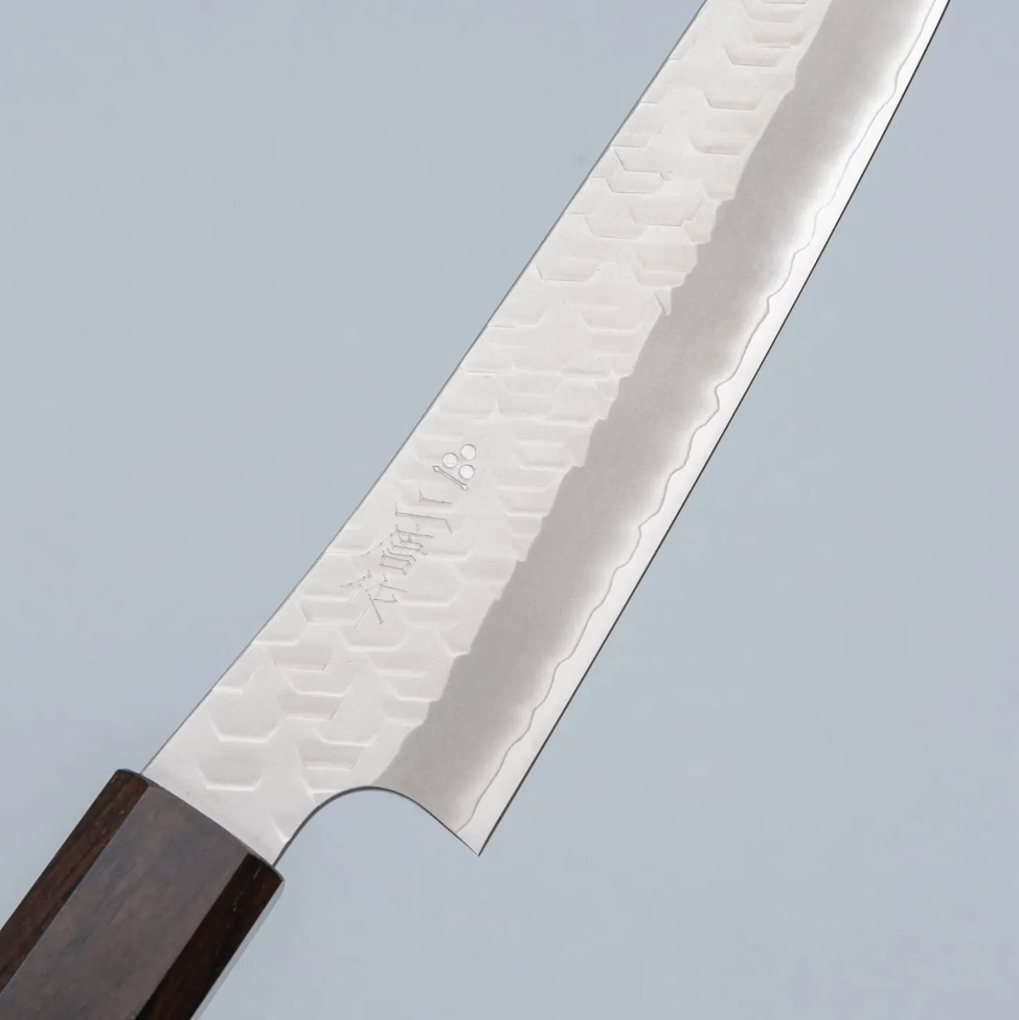 Nigara SG2 Tsuchime Migaki Ebony Butcher Knife 17 cm