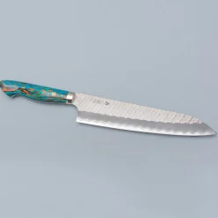 Nigara SG2 Tsuchime Migaki Premium Mixed Gyuto 24 cm