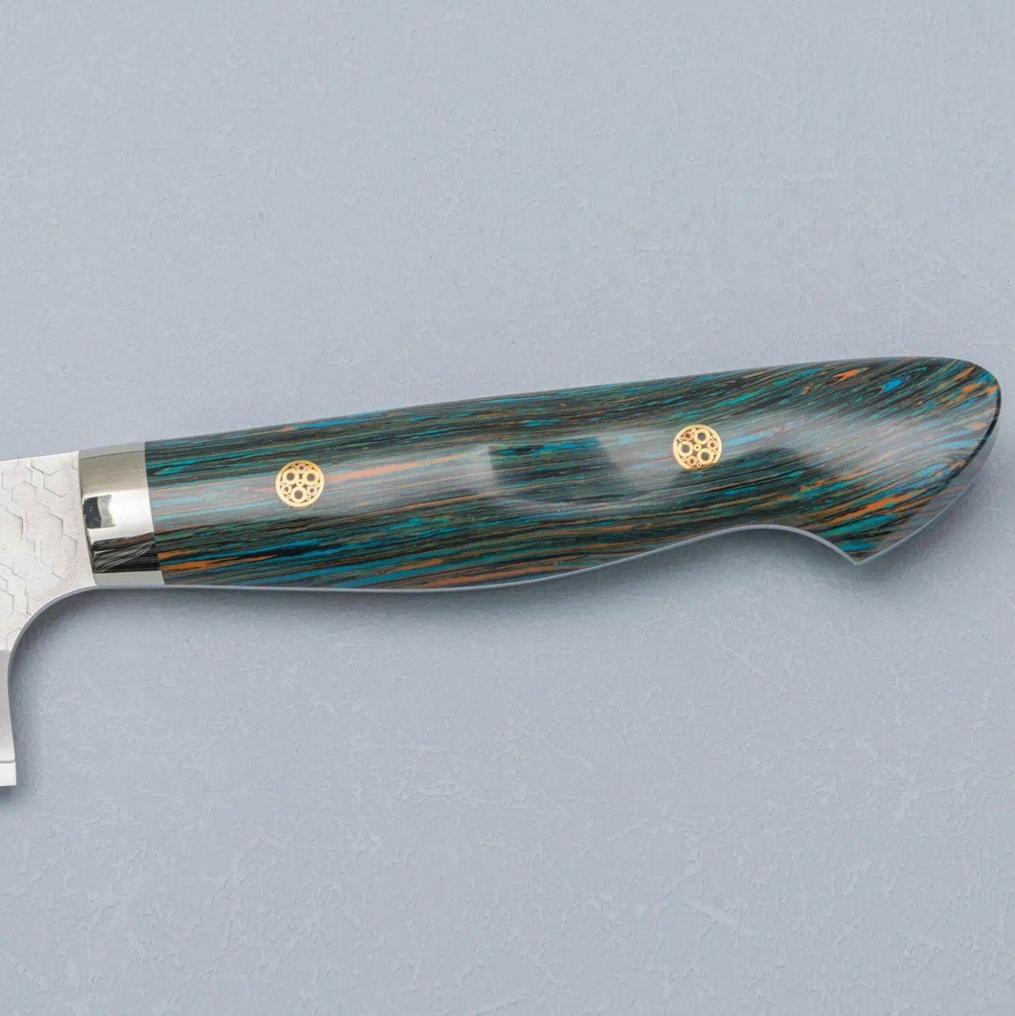 Nigara SG2 Tsuchime Migaki Premium Mixed Gyuto 24 cm