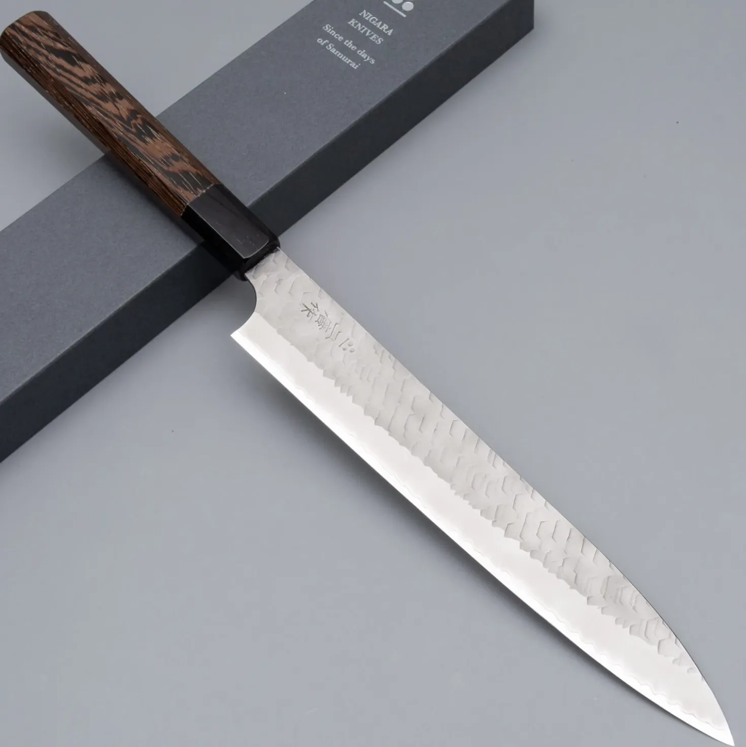 Nigara SG2 Tsuchime Migaki Sujihiki 24 cm
