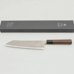 Nigara SG2 Tsuchime Migaki Walnut Kiritsuke 24 cm