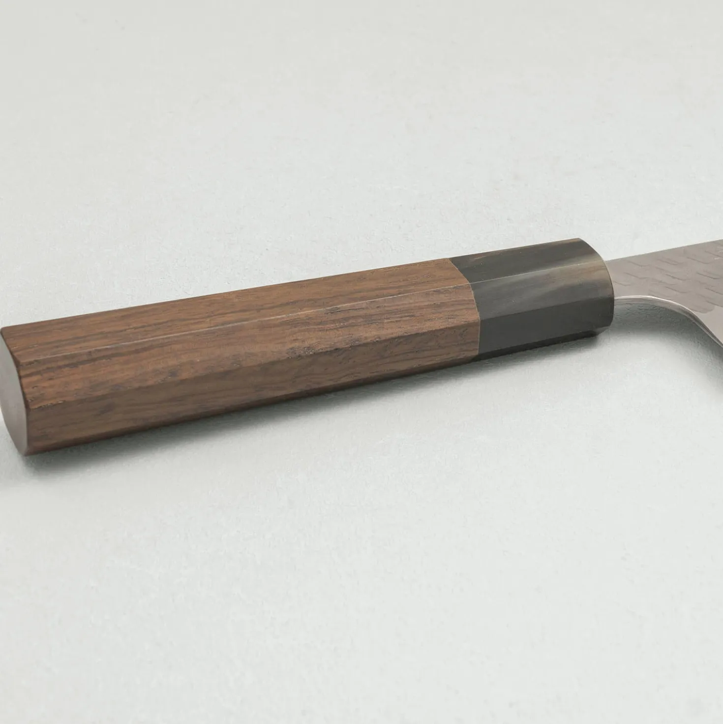 Nigara SG2 Tsuchime Migaki Walnut Kiritsuke 24 cm