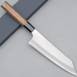 Nigara SG2 Tsuchime Migaki Walnut Kiritsuke 21 cm