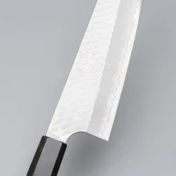 Nigara SG2 Tsuchime Migaki Walnut Gyuto 21 cm