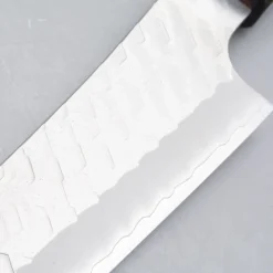 Nigara SG2 Tsuchime Migaki Walnut Butcher Knife 17 cm
