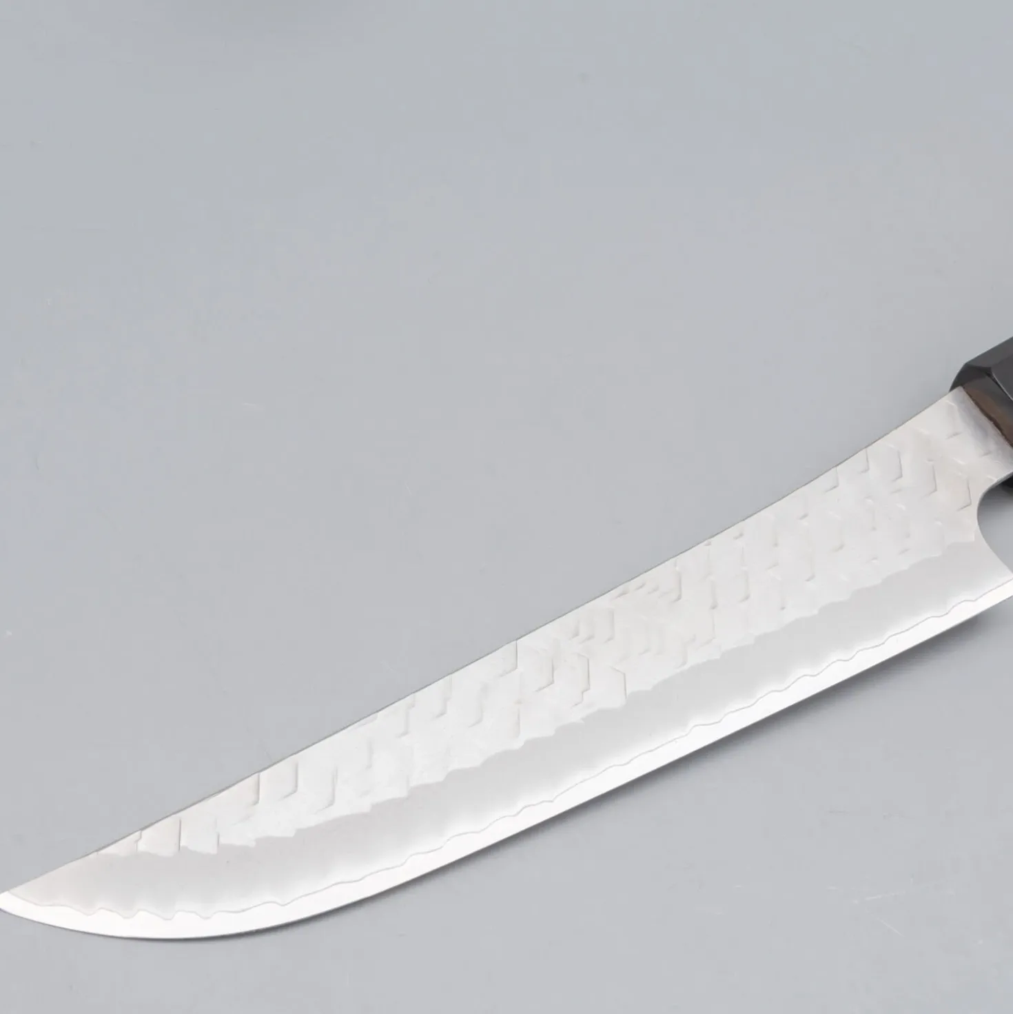 Nigara SG2 Tsuchime Migaki Walnut Butcher Knife 17 cm