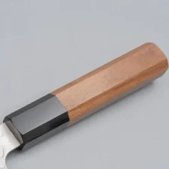 Nigara SG2 Tsuchime Migaki Walnut Butcher Knife 17 cm