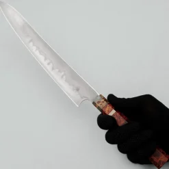 Nigara Shirogami #1 Honyaki Shirogami #1 Yanagiba 30 cm #4