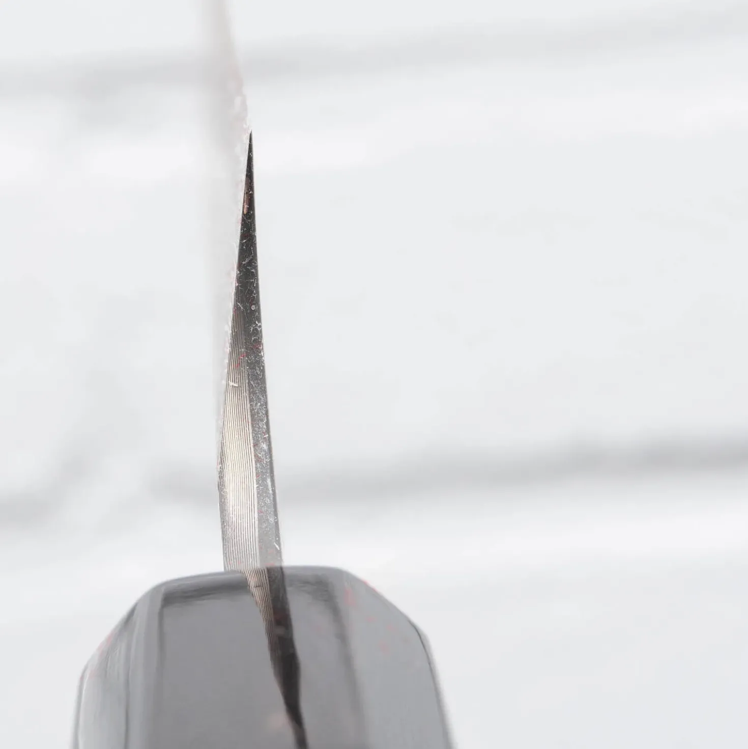 Nigara Silver 3 Anmon Kurozome Kiritsuke Yanagiba 30 cm