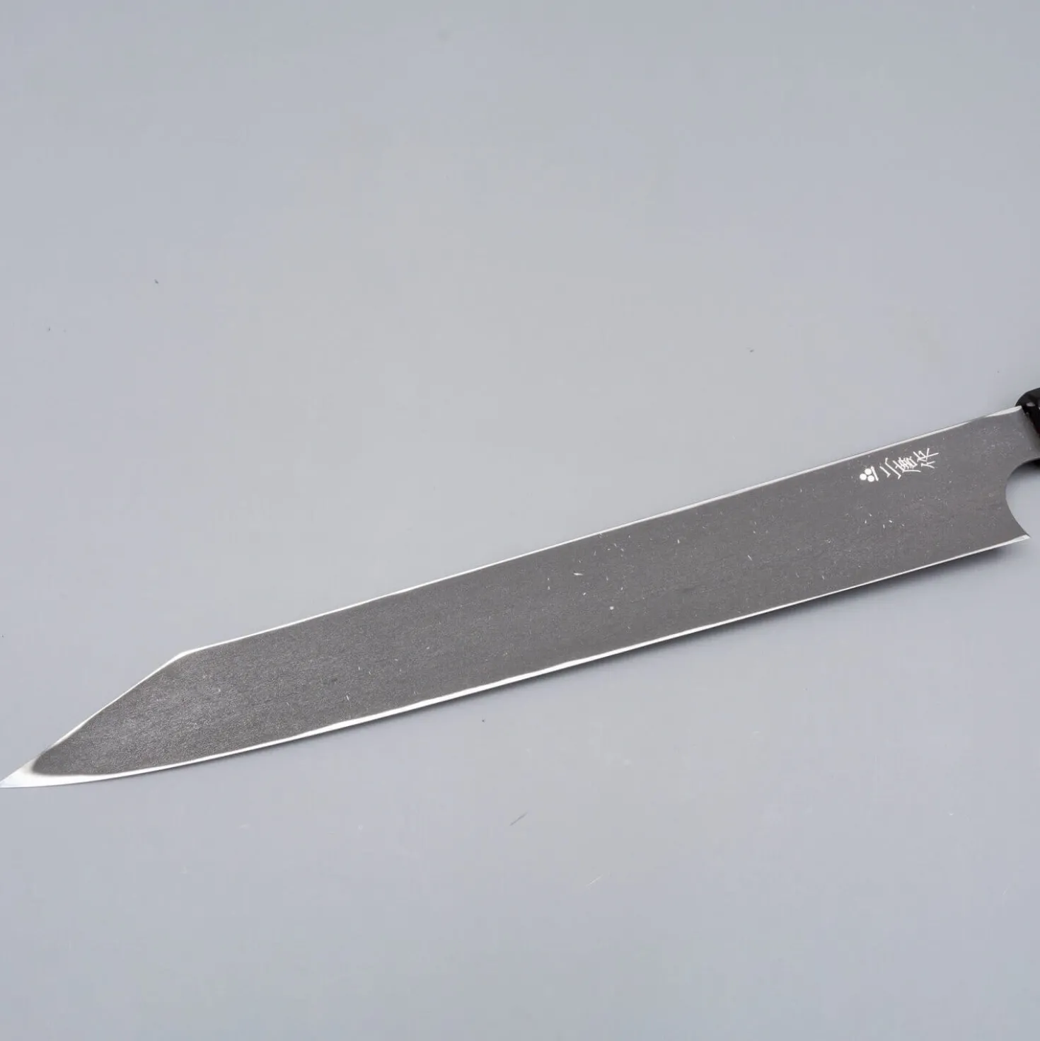 Nigara Silver 3 Anmon Kurozome Kiritsuke Yanagiba 30 cm
