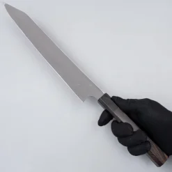 Nigara Silver 3 Anmon Kurozome Kiritsuke Yanagiba 27 cm