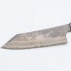 Nigara Silver 3 Damast Etched Bunka 18 cm