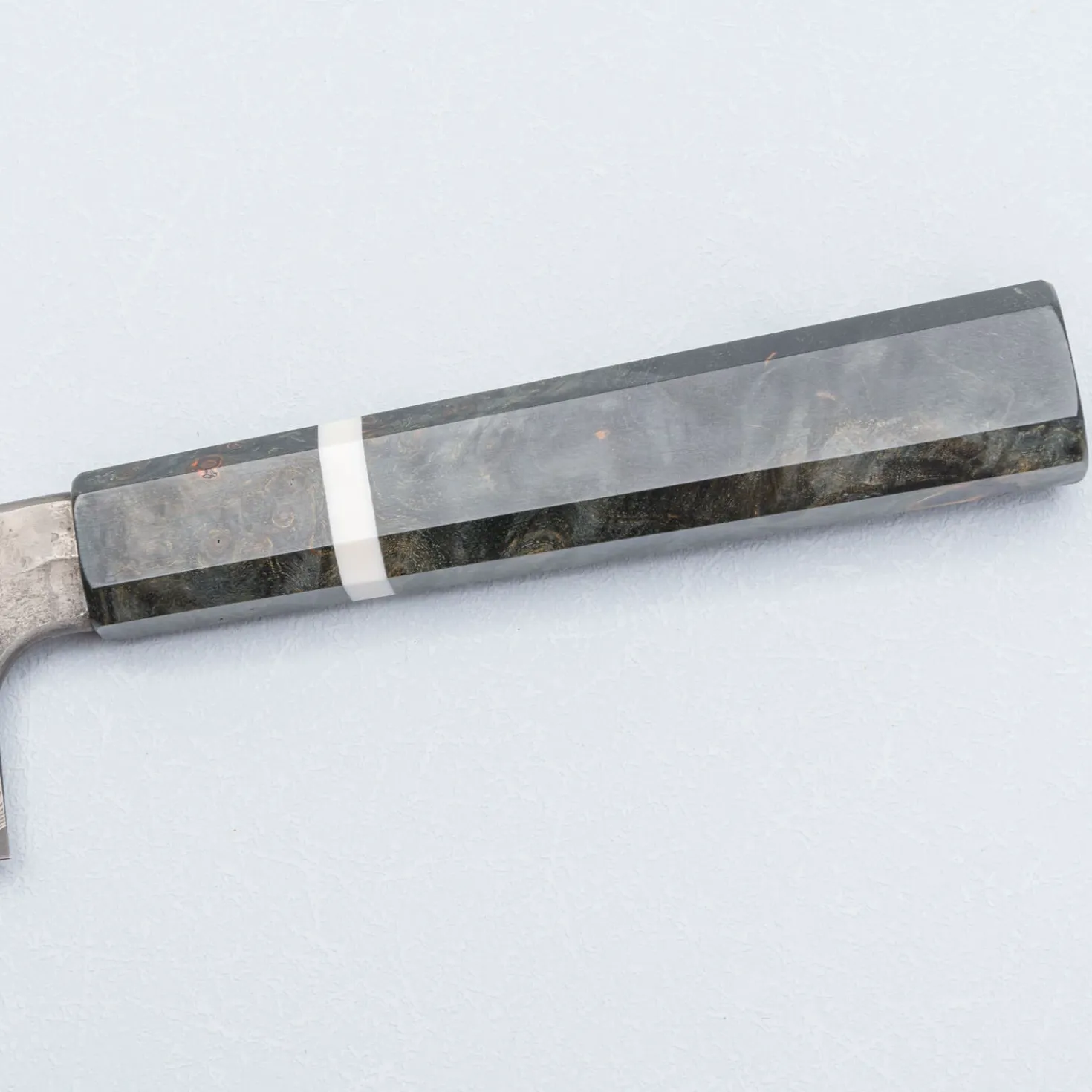 Nigara Silver 3 Damast Etched Gyuto 21 cm
