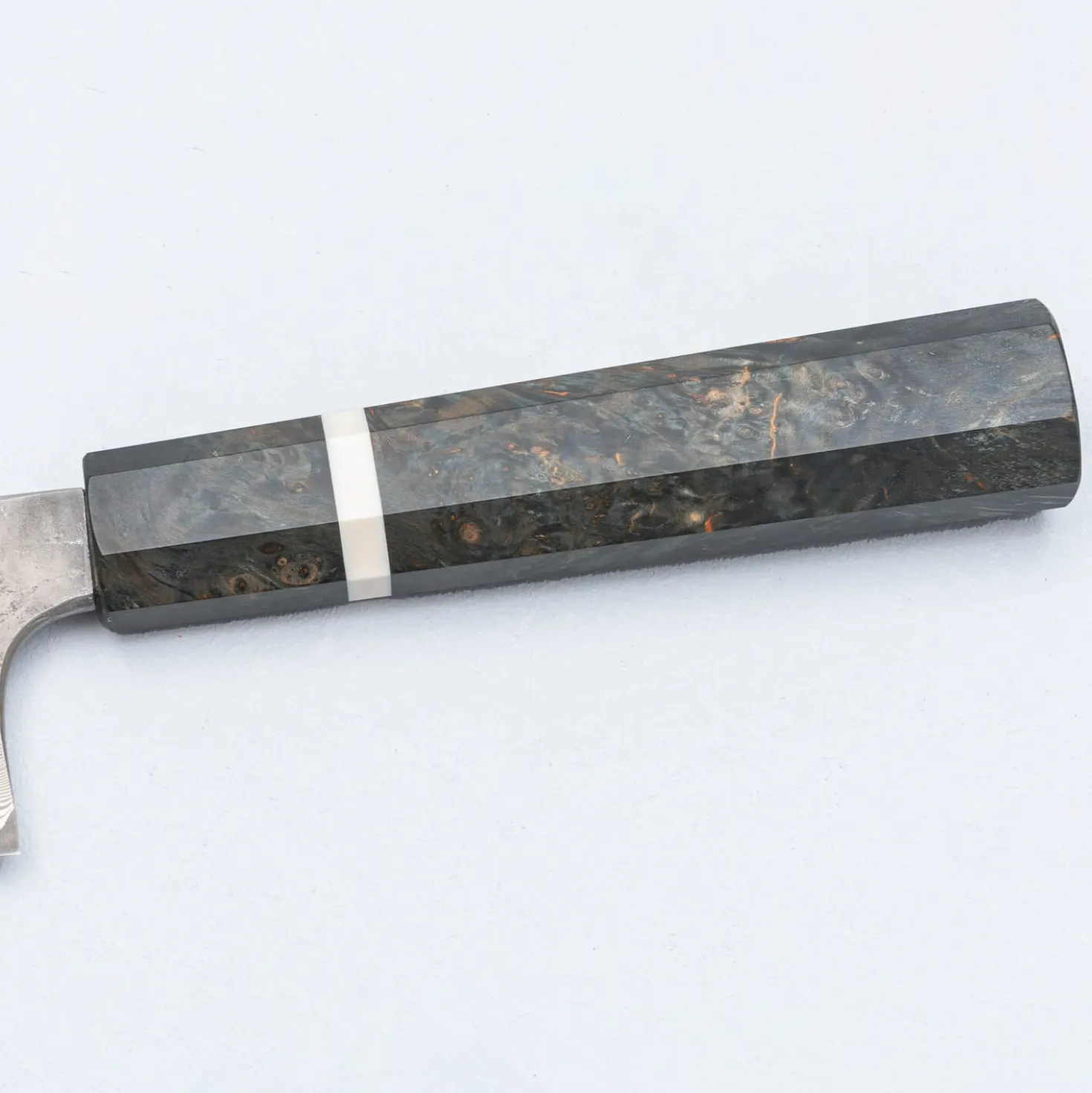 Nigara Silver 3 Damast Etched Kiritsuke 24 cm