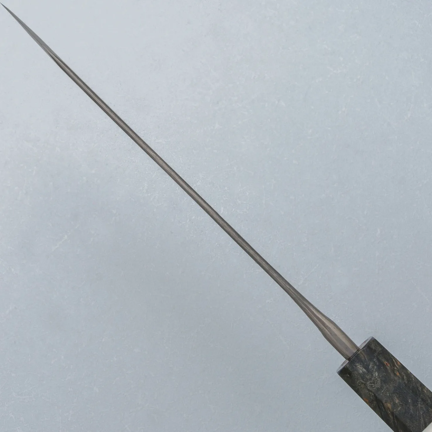 Nigara Silver 3 Damast Etched Kiritsuke 21 cm
