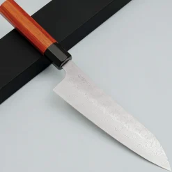 Nigara STRIX Tsuchime Migaki Padouk Gyuto 21 cm