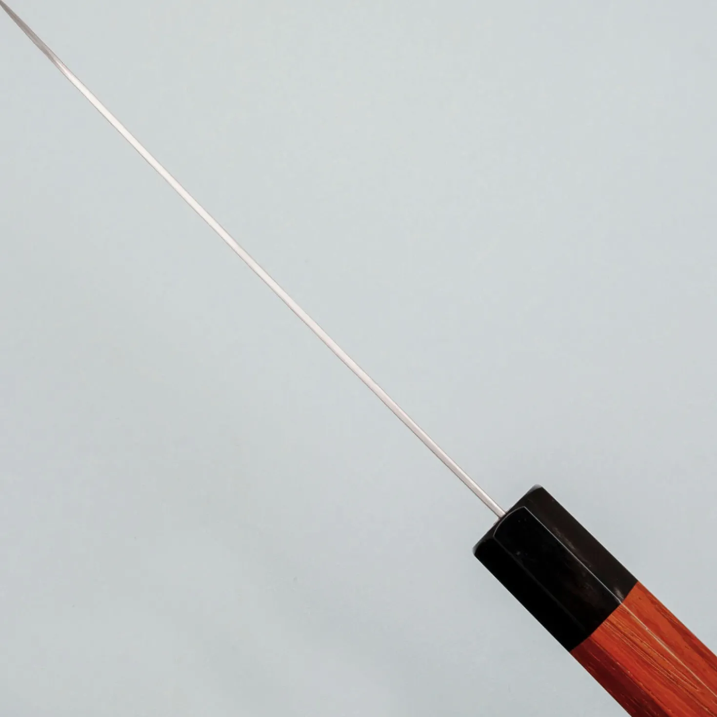 Nigara STRIX Tsuchime Migaki Padouk Gyuto 21 cm