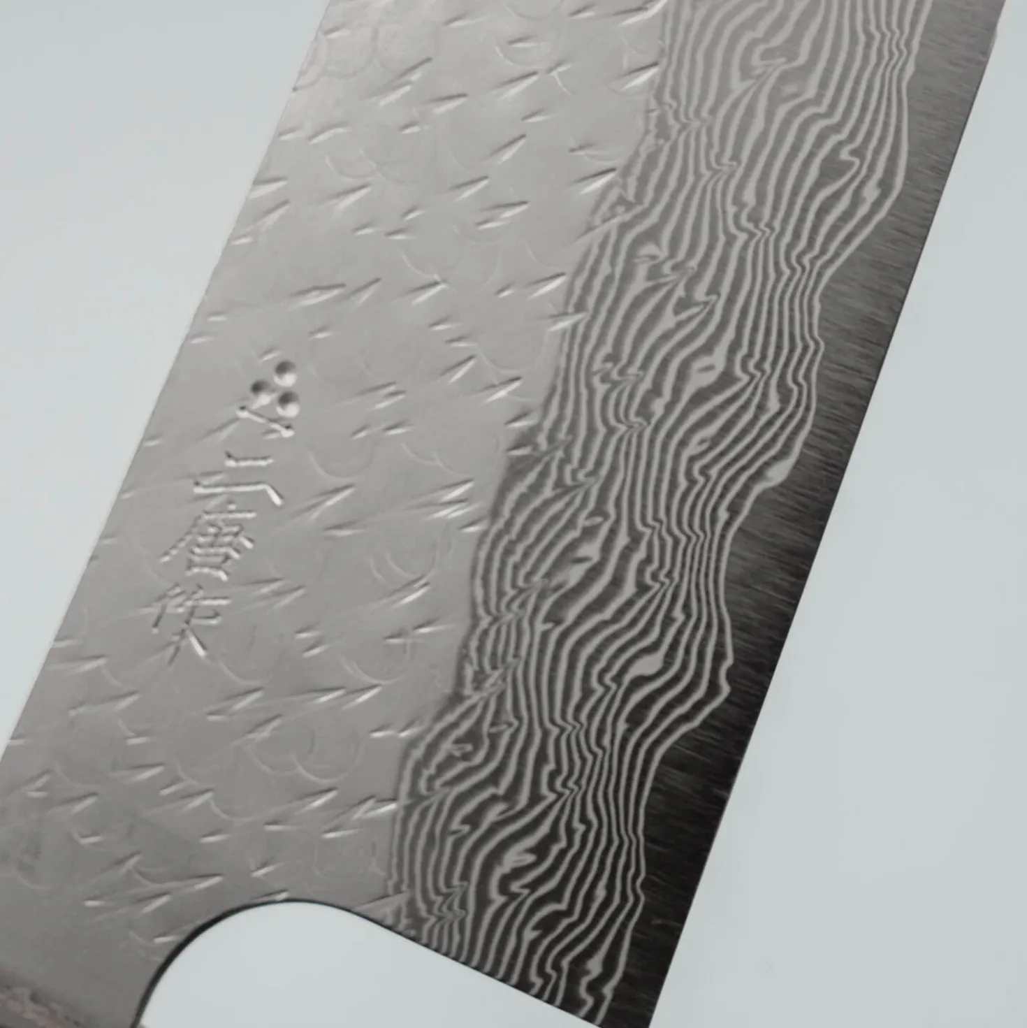 Nigara STRIX Tsuchime Migaki Padouk Gyuto 21 cm