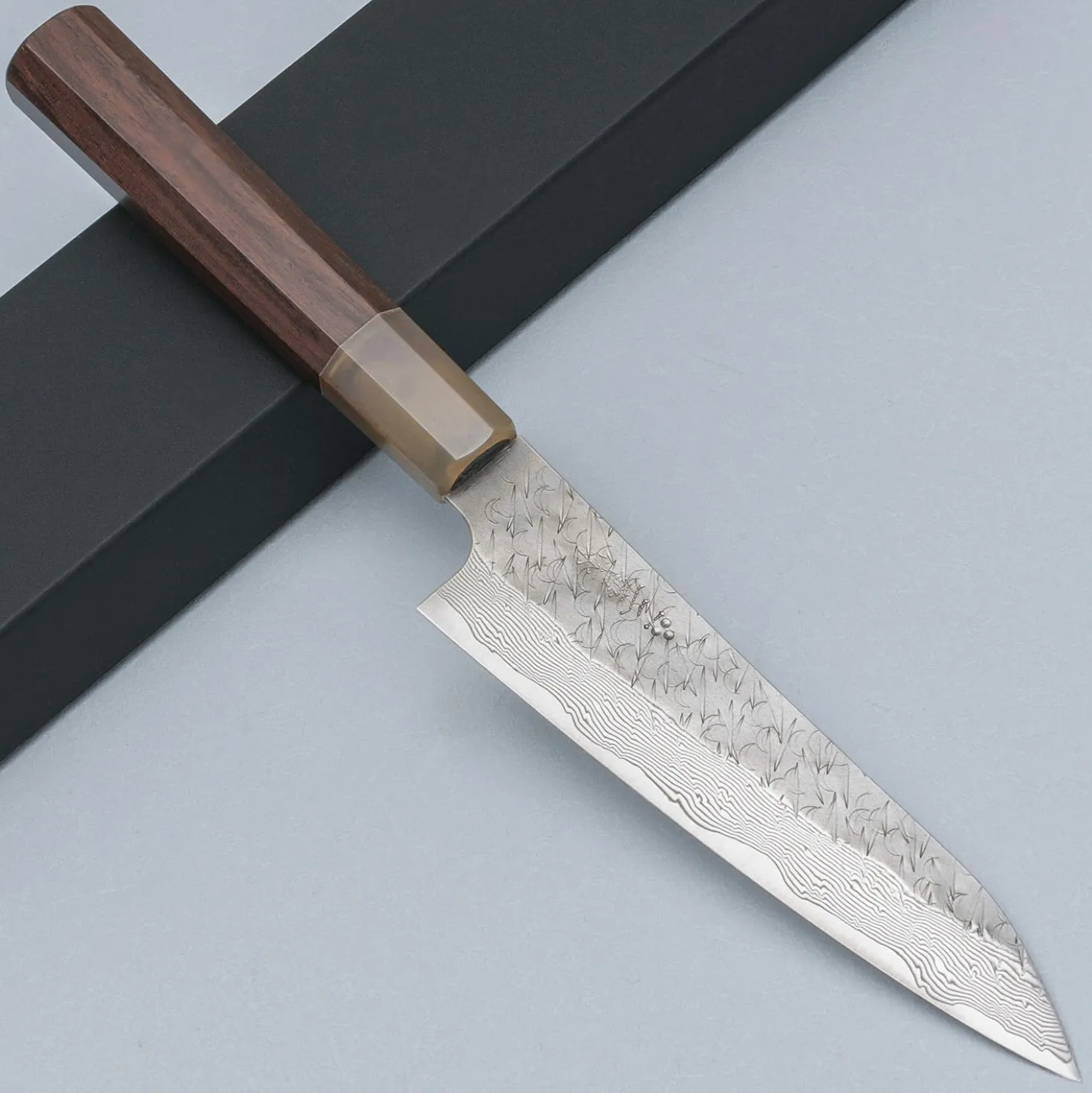 Nigara STRIX Tsuchime Migaki Rosewood Petty 15 cm